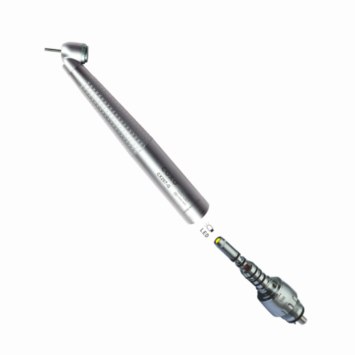 Dental Turbine mit Licht/Winkel 45°